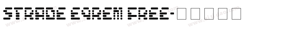 Strade Eqrem FREE字体转换